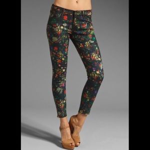 MOTHER Floral Print Jeans - Multicolor
